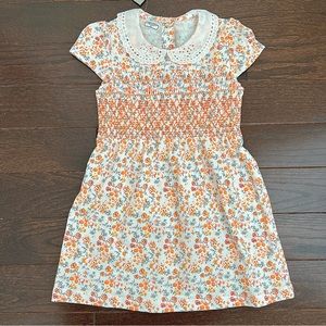 Floral Smocked Dress by Little Maven 4T